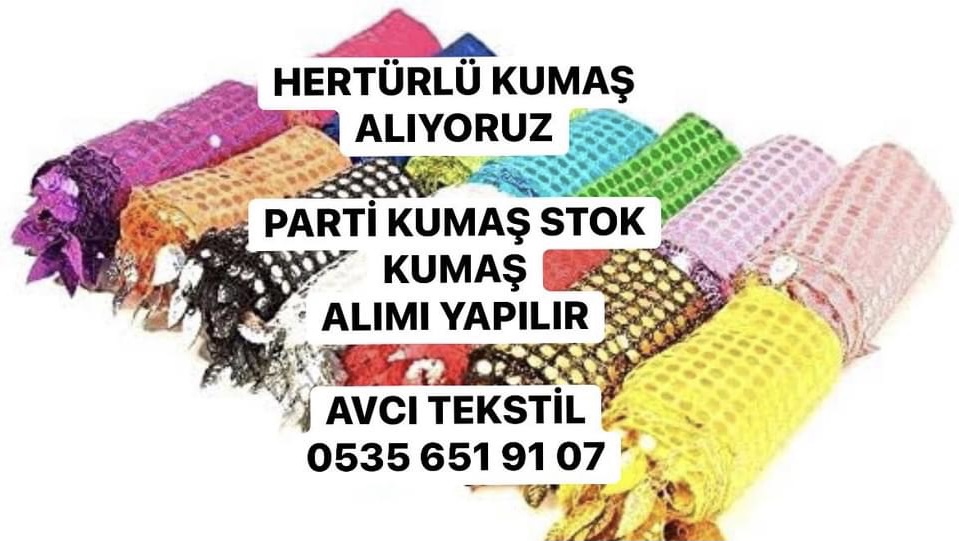 Stok Kumaş Alanlar