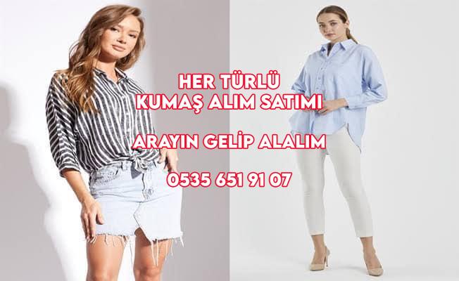 Bayan gömlek kumaşları alanlar