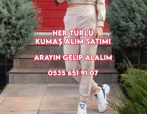 Eşofman takım kumaşları alınır