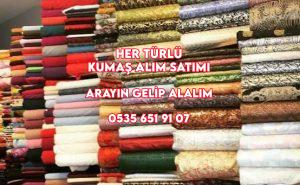 İstanbul kumaş nereye satılır