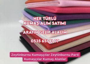 Zeytinburnu parti kumaşçı