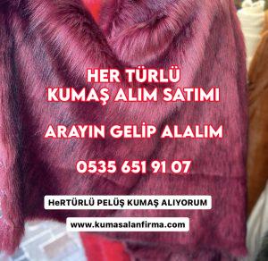 Peluş kumaş alım satımı yapan firma