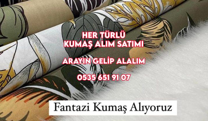 Fantazi kumaş alanlar,