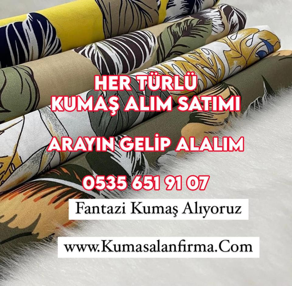 Fantazi kumaş alanlar,