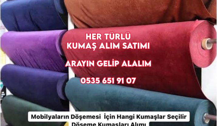 Döşemelik mobilya kumaşı alımı