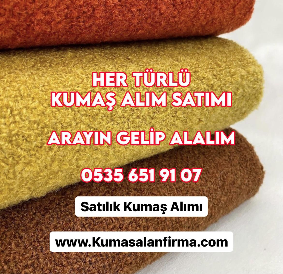 Satılık kumaş alan