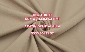 Gabardin kumaş alımı yapılır