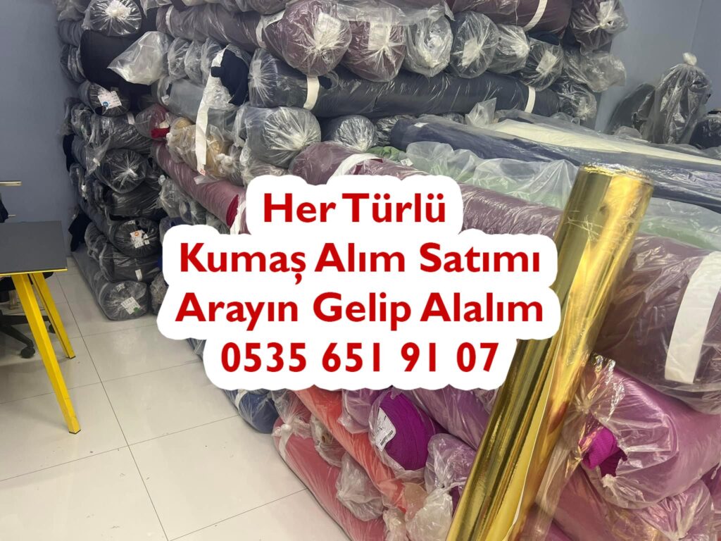 Zeytinburnu’nda Kadife Kumaş Alan Kumaşçı 05356519107