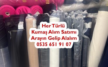 Penye kumaş, viskon, likralı kot, tül, interlok, şifon, polar, üç iplik, iki iplik, şardonlu Kumaş Alanlar,